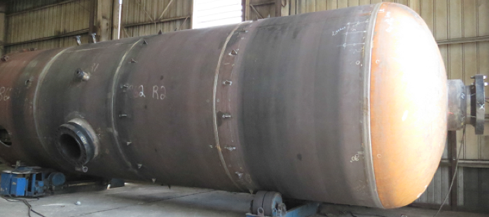 Figure 3. An example of a vertical drum made of SA-516-70